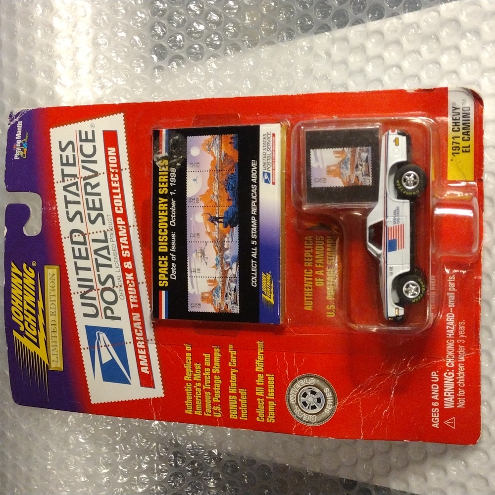 1999 Johnny Lightning Postal Service 1959 1971 El Camino Real Wheels